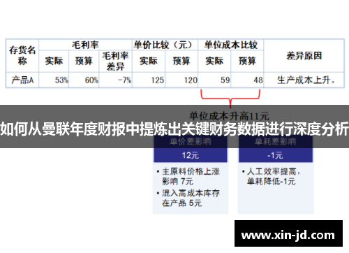 如何从曼联年度财报中提炼出关键财务数据进行深度分析